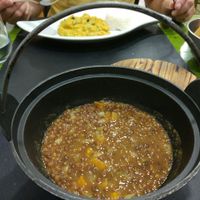 Lentil casserole at Gaia in Burgos