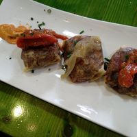 Raviolis at Gaia in Burgos