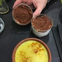 Desserts at Gaia in Burgos