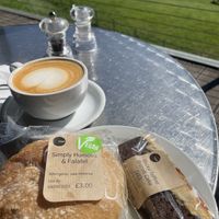 Only oat milk available   at The Kitchen at YSP Centre in Wakefield