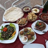 Vegan meny for 2 without grills  at MezzaNotte in Fuengirola