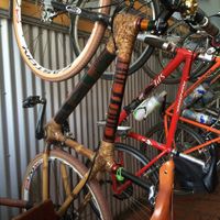 The hooks can get some exotic visitors  at Gestalt Haus in Fairfax