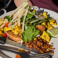 Scrambled tofu at Byron Bay General Store in Byron Bay