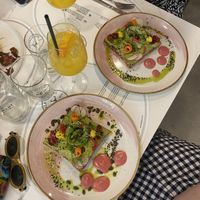 Avo toast  at Elk Bakery in Verona