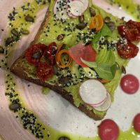 Avocado toast (vegan)  at Elk Bakery in Verona