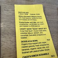   at Dicki's in New Farm