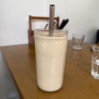 Peanut butter smoothie  at Dicki's in New Farm