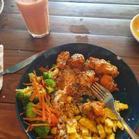 General Tso caulifower 👌🏻 at Cafe Tropical in Koh Lipe