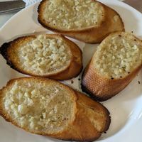 Garlic bread at The Red Tomato in Langkawi