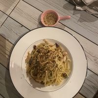 Pasta aglio oilo   at The Red Tomato in Langkawi