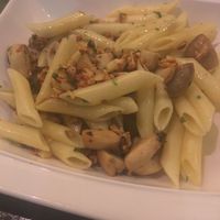 Mushroom pasta at The Red Tomato in Langkawi