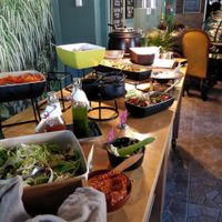 Buffet at Verso in Helsinki