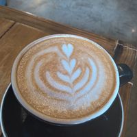 Capuchino at DoceCuarenta in La Paz