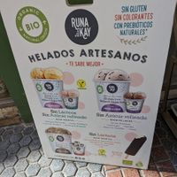 Vegan ice cream at La Despensa Ecológica in Sevilla