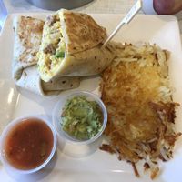 Vegan breakfast burrito  at Anna's House - E Beltline in Grand Rapids