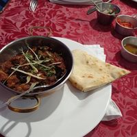 brinjal bhaji at Indian Palace in Funchal