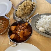 Main course. It was all so good!!   at Indian Palace in Funchal