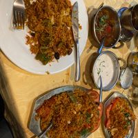 already digged in lol   at Indian Palace in Funchal