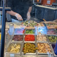You build your pizza down the line #Veganuary at Blaze Pizza in Sarasota
