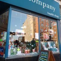 storefront at Natural Food Company in Nottingham
