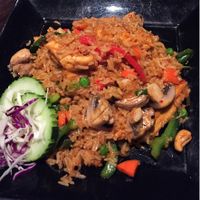 Basil fried rice with tofu  at Lime Leaf Thai in Jacksonville