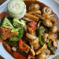 Prik Pow at Lime Leaf Thai in Jacksonville