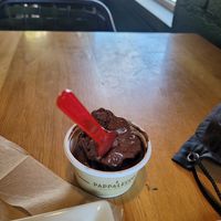 Dark chocolate Gelato at Pappalecco in San Diego