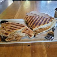 Mushroom and Daiya at Pappalecco in San Diego