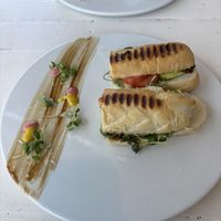 Vegan panini  at Pappalecco in San Diego