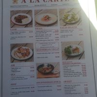 Menu  at Biang Bistro in Da Lat