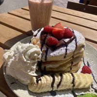 Vegan pancakes   at Jord in Malmo