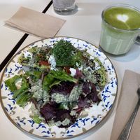 Sandwich with Hummus, Avocado and vegan Feta at Jord in Malmo