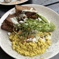 Scrambled tofu   at Jord in Malmo