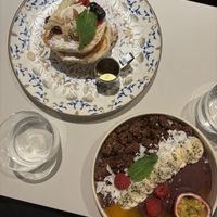 açaí bowl& pancakes!  at Jord in Malmo