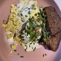 tofu scrambled amazing flavours   at Jord in Malmo