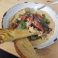 Hummus bowl is just simply amazing! at Jord in Malmo