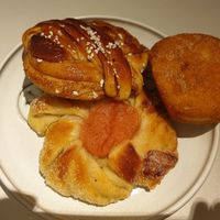 Vegan traditional pastries at Bageri Leve in Malmo