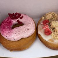 Amazing vegan donuts 😍😋 at Bageri Leve in Malmo