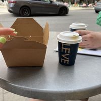 Coffee alfresco style   at Bageri Leve in Malmo