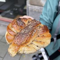 Cinnamon bun  at Bageri Leve in Malmo