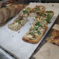 Pizza 65 kr stycken at Bageri Leve in Malmo