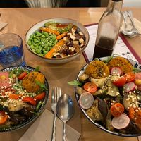 Sweet potato falafels at Riz Riz - Marais in Paris