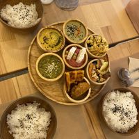Vegan rice table for one person (25€)  at Riz Riz - Marais in Paris