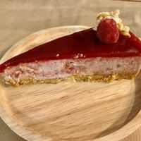 Raspberry cheesecake   at Riz Riz - Marais in Paris