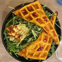 Waffles  at Riz Riz - Marais in Paris