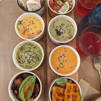 Rice table (sharing platter) at Riz Riz - Marais in Paris