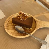 Ganache cake  at Riz Riz - Marais in Paris