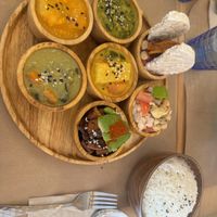 Rice plate   at Riz Riz - Marais in Paris