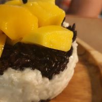 Mango rice pudding at Riz Riz - Marais in Paris