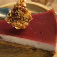 Raspberry pie at Riz Riz - Marais in Paris